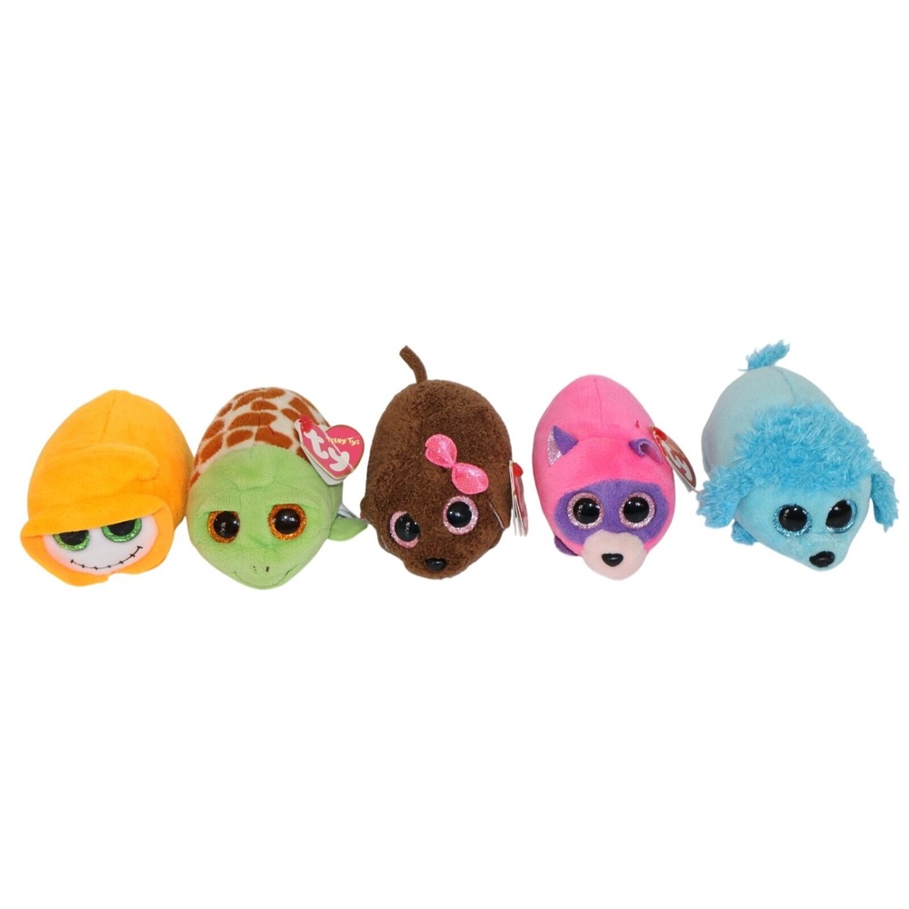 TY Beanie Boos Big Eyes Teeny Tys 5 Piece Lot